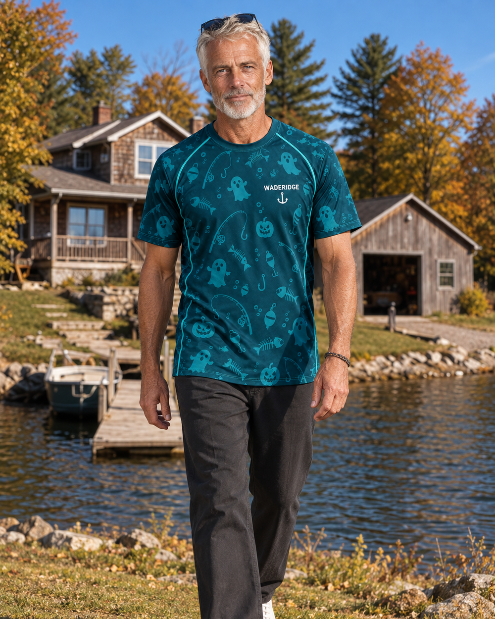 Ghost Fish Costume performance tee