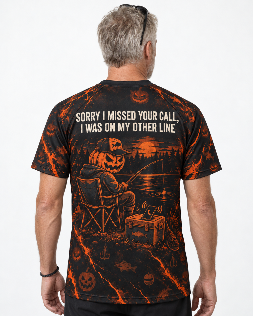 My Other Line Pumpkin performance tee