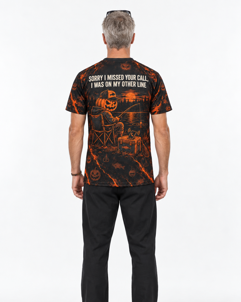 My Other Line Pumpkin performance tee