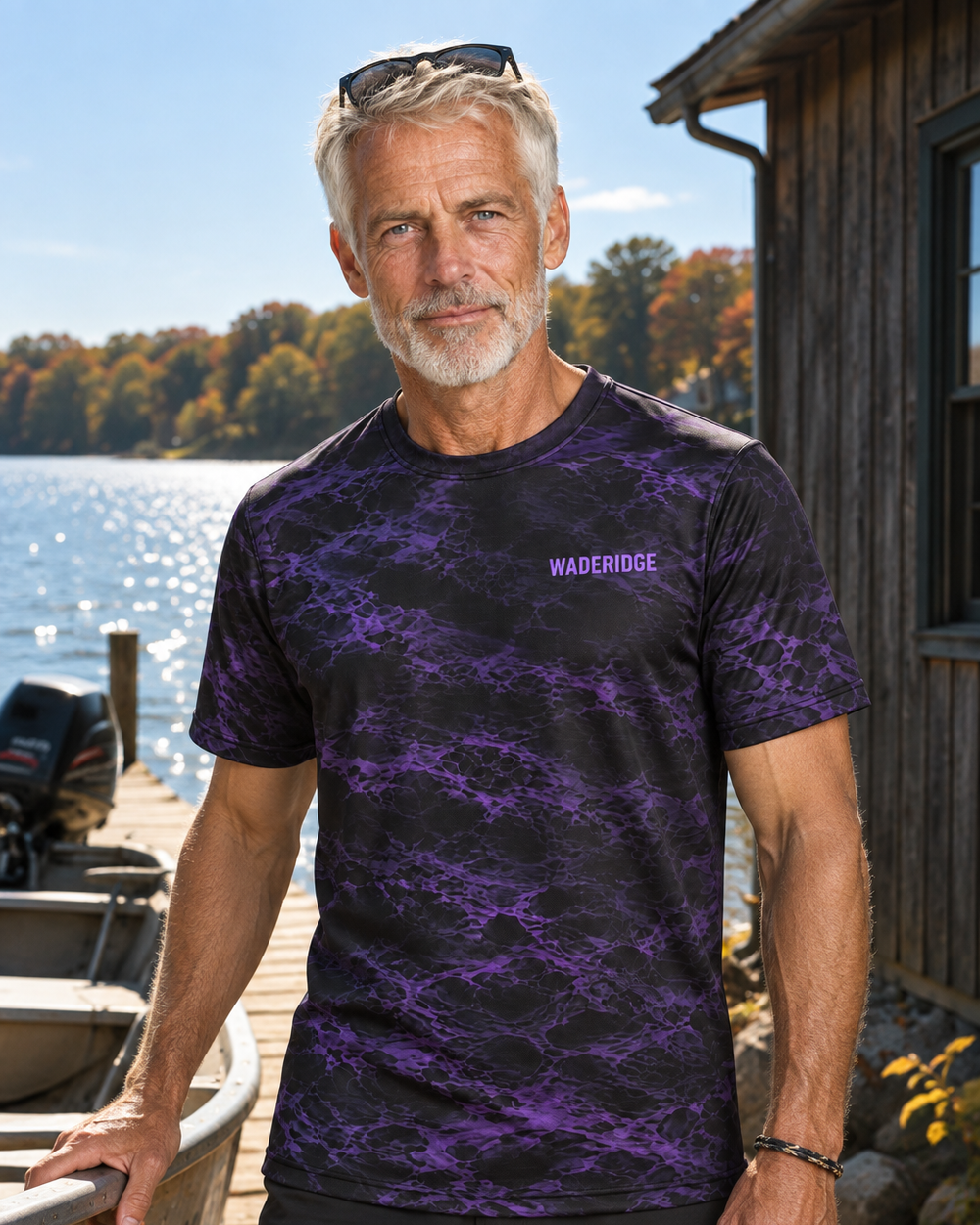 Spooky Skunked Season performance tee