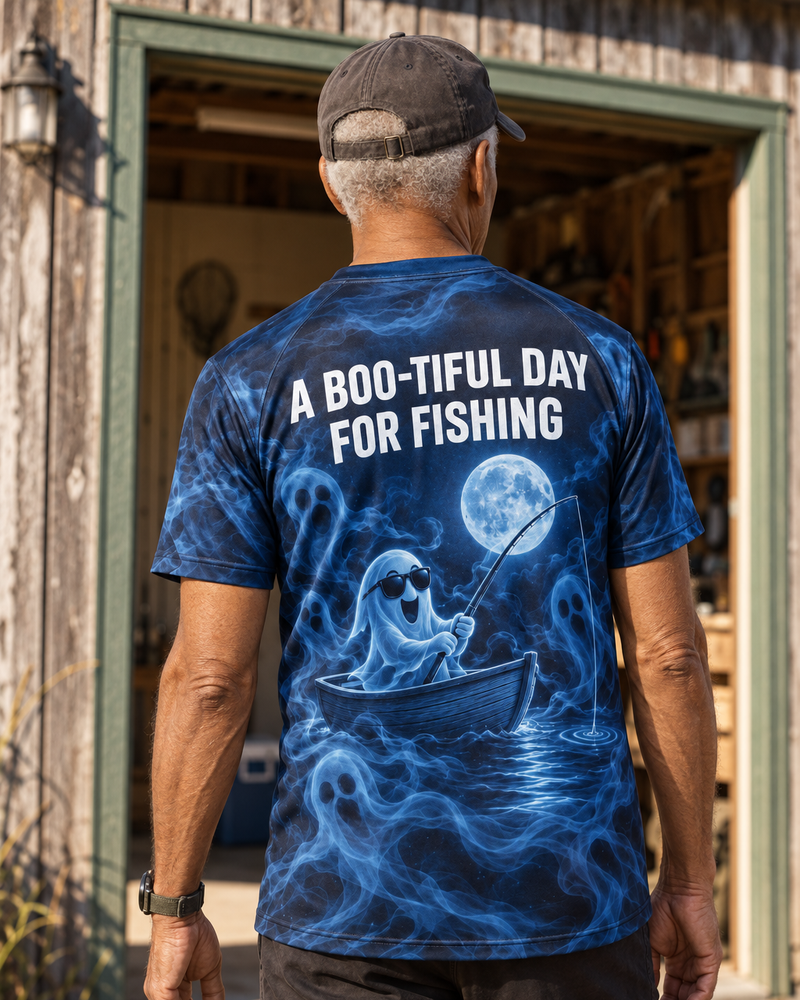 Boo-tiful Day Ghost performance tee