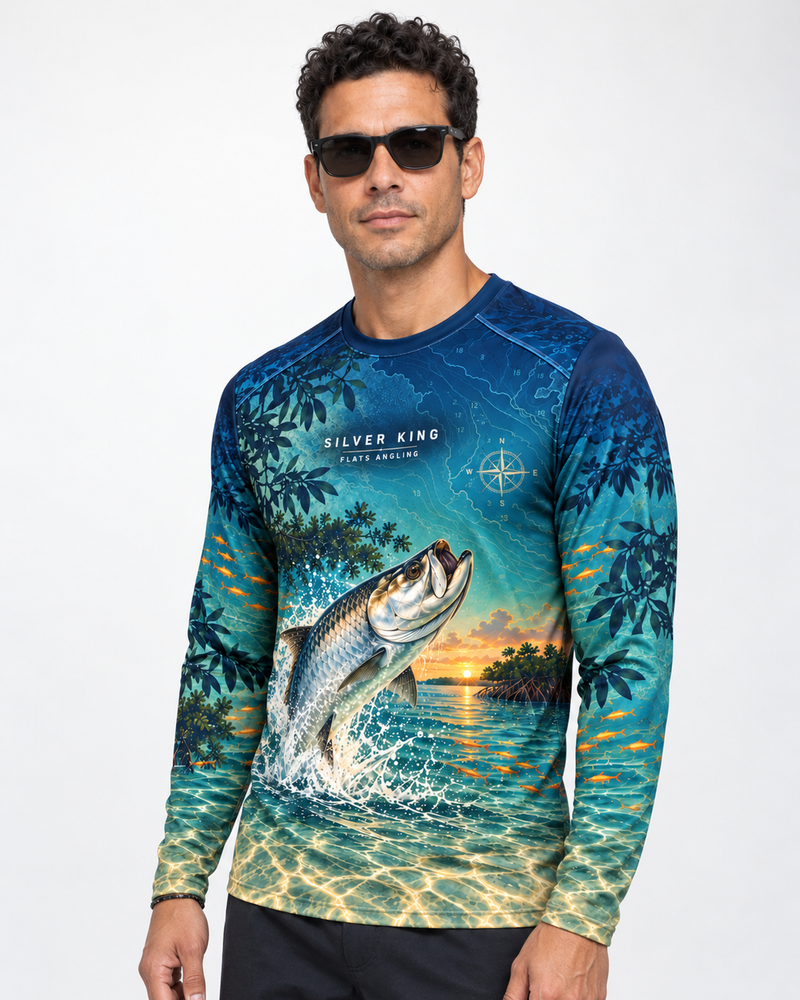 Silver King Flats long sleeve sun shirt