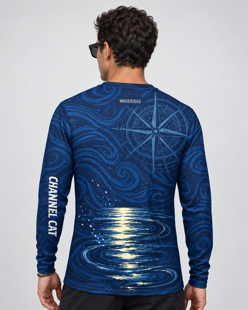 Procrastifishing Channel Cat long sleeve sun shirt