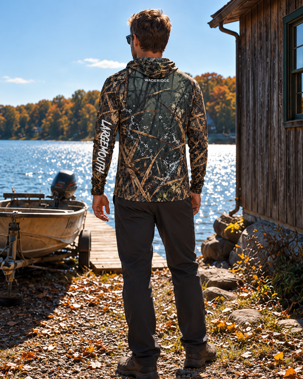 No Scope Bass gaiter hoodie