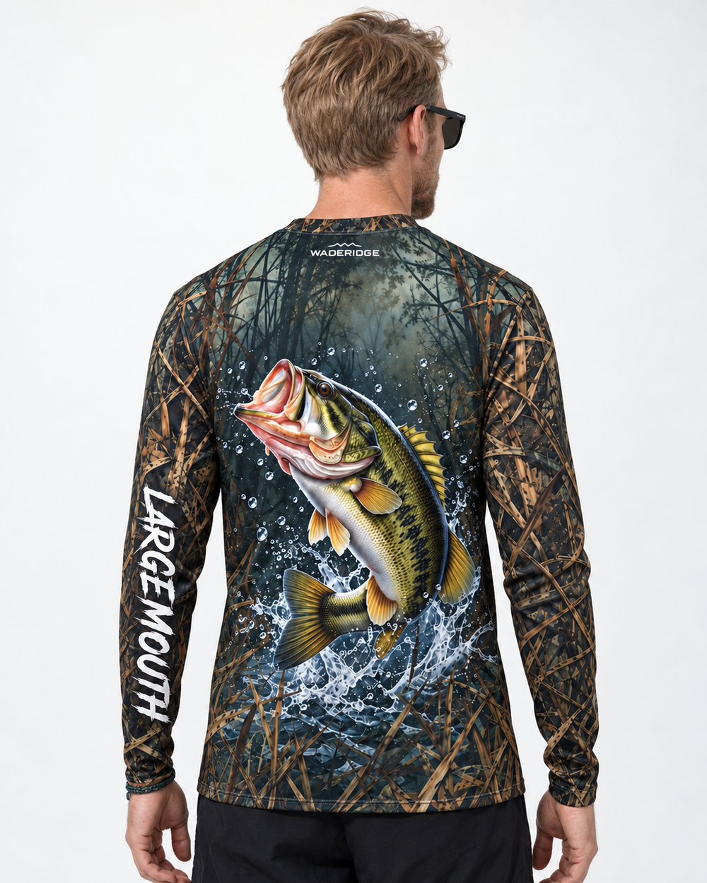 No Scope Bass long sleeve sun shirt