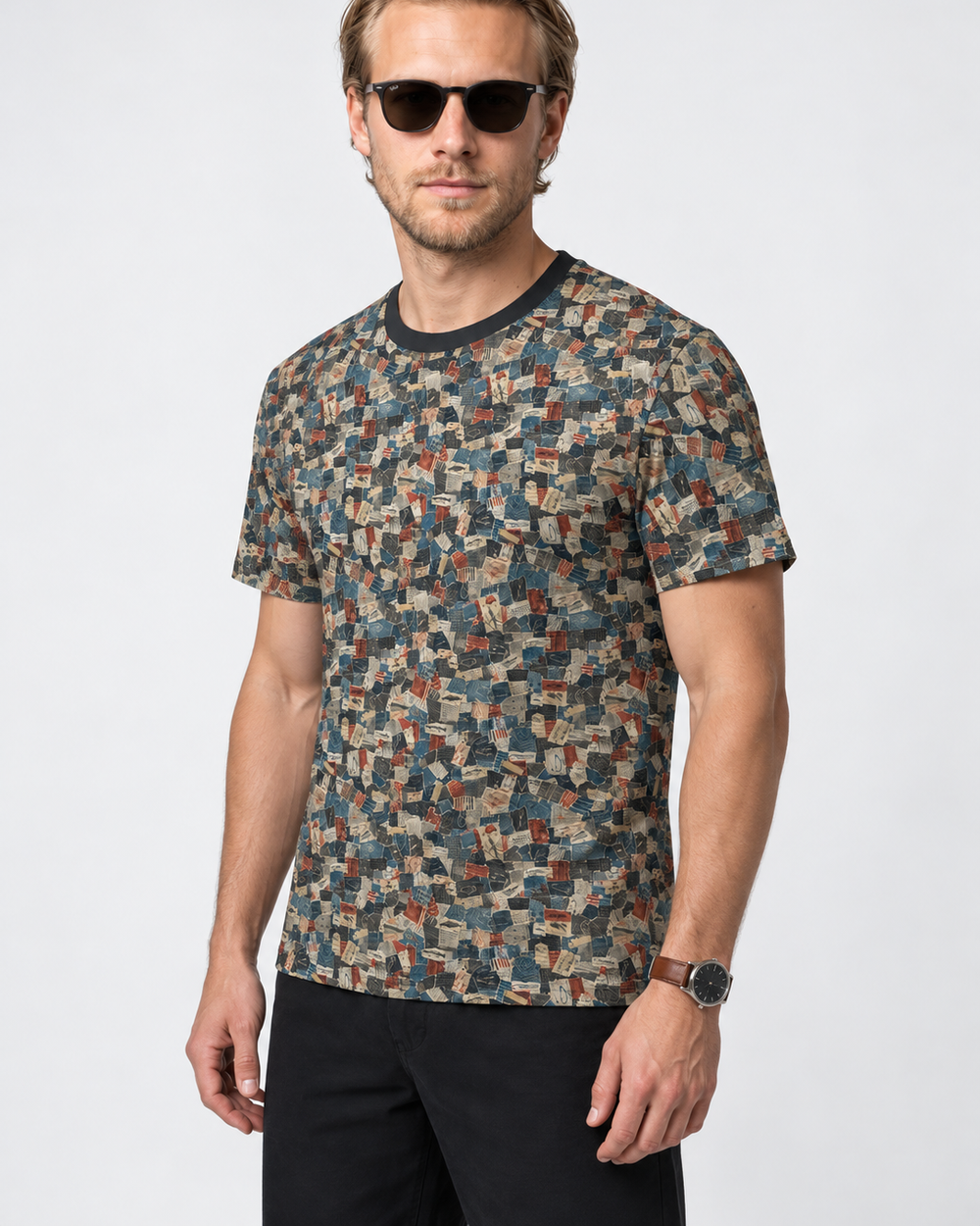Tackle Collage performance tee