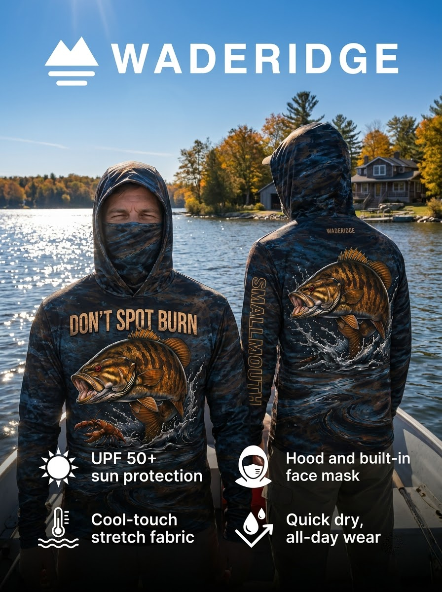 Spot Burn Smallmouth gaiter hoodie
