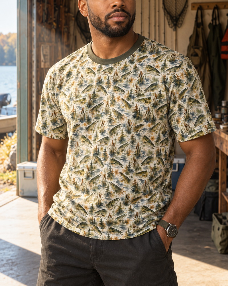 Trophy Wash performance tee