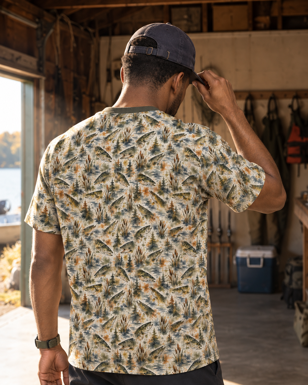 Trophy Wash performance tee