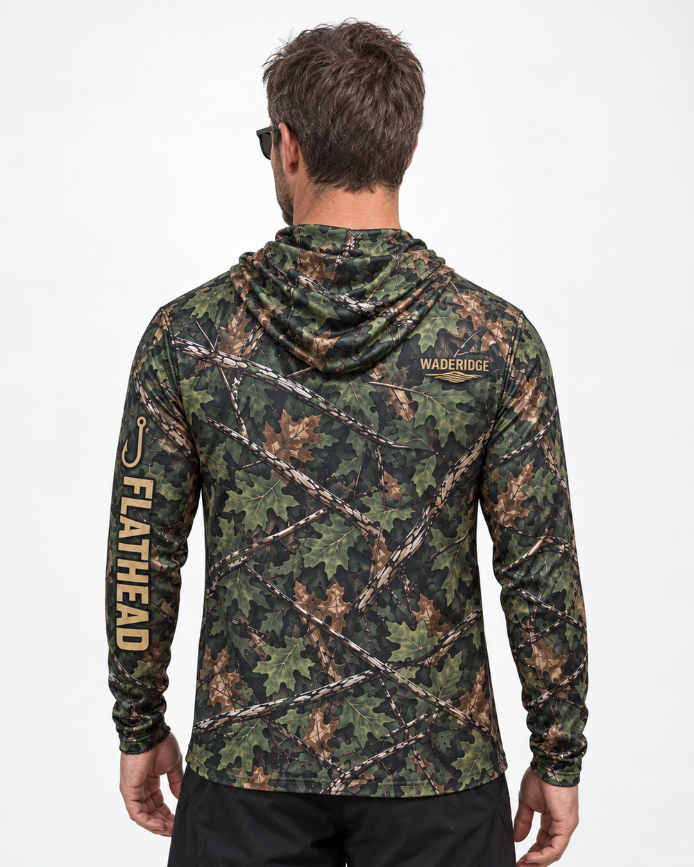 Nothing Over 20 Flathead gaiter hoodie