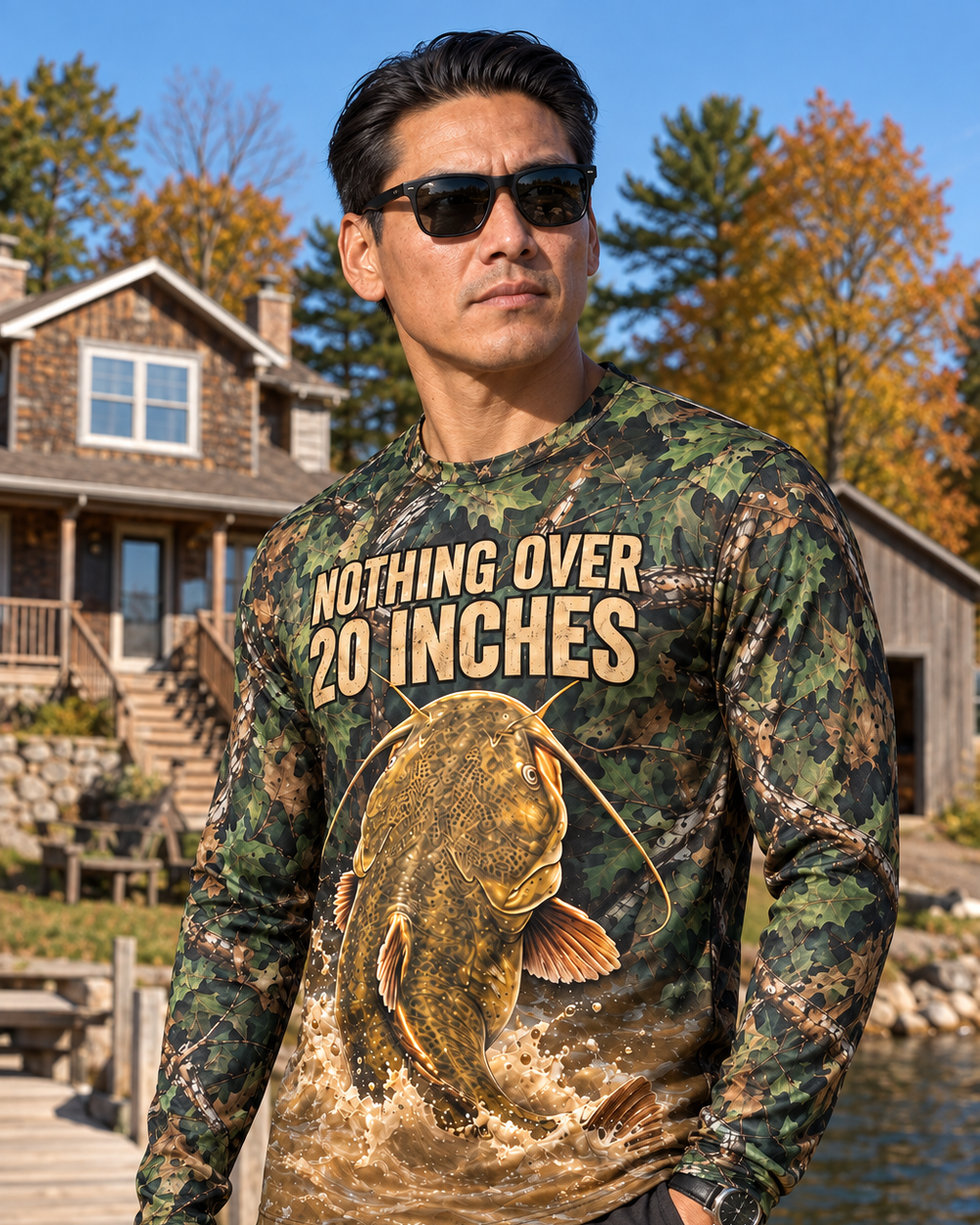 Nothing Over 20 Flathead long sleeve sun shirt
