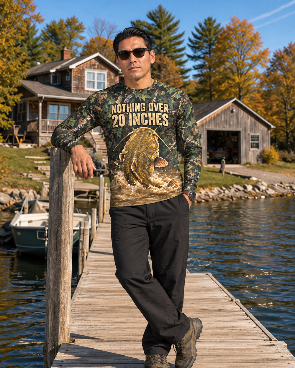 Nothing Over 20 Flathead long sleeve sun shirt
