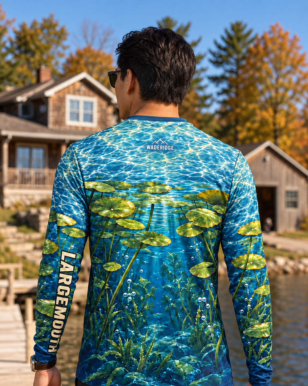 Bank Fisherman Largemouth long sleeve sun shirt