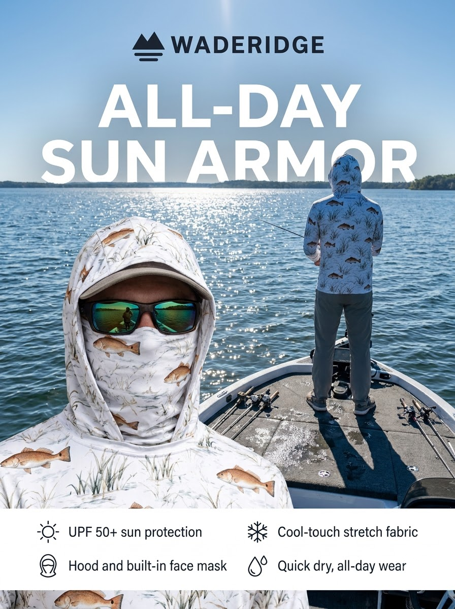 Redfish Marsh gaiter hoodie