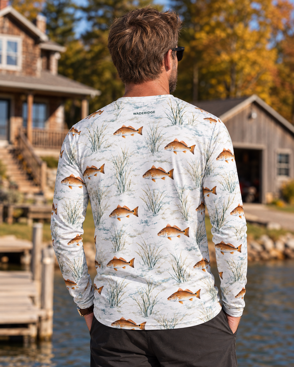 Redfish Marsh long sleeve sun shirt