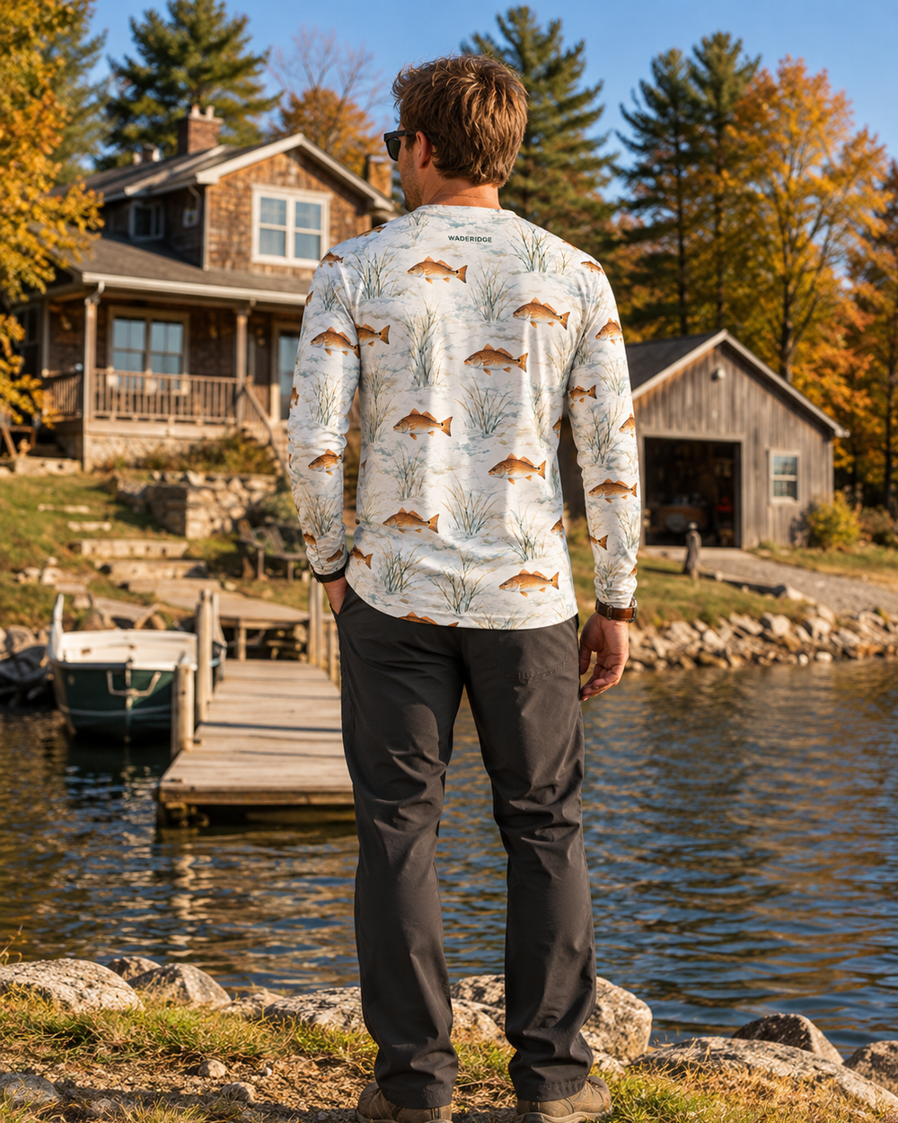 Redfish Marsh long sleeve sun shirt