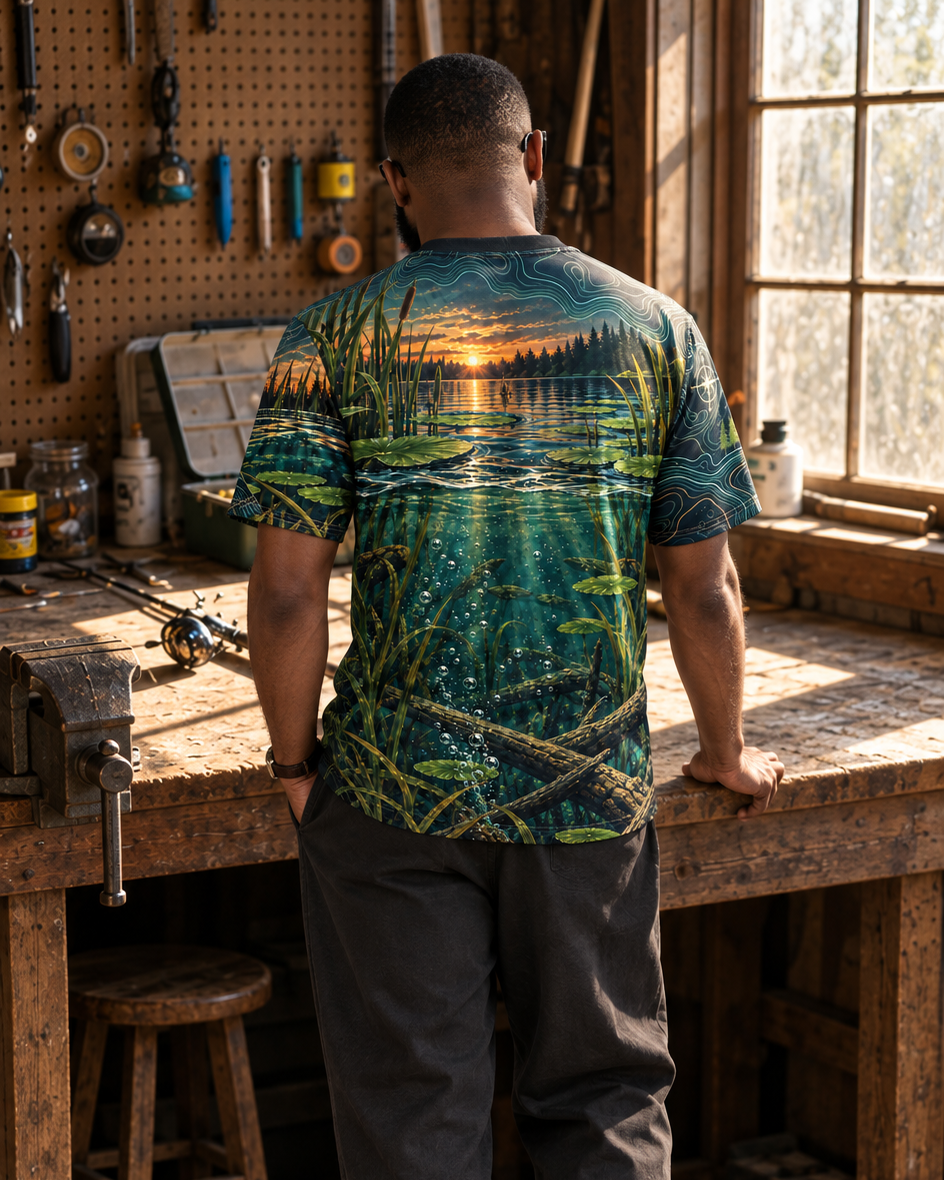 Largemouth Bass Country performance tee