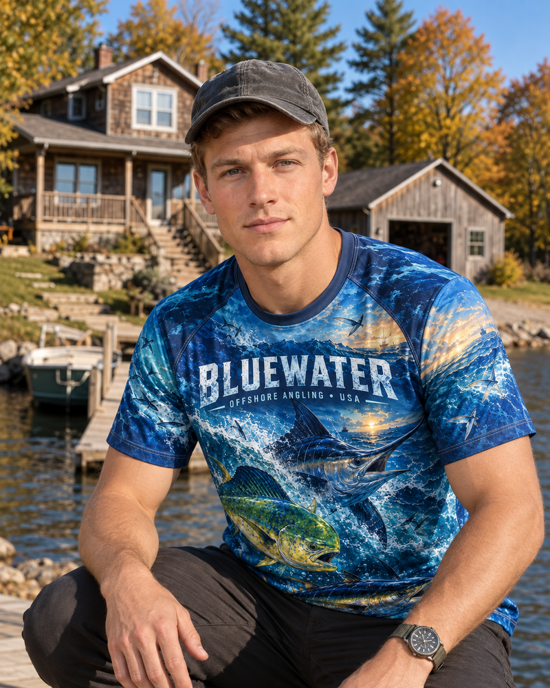 Bluewater Offshore performance tee