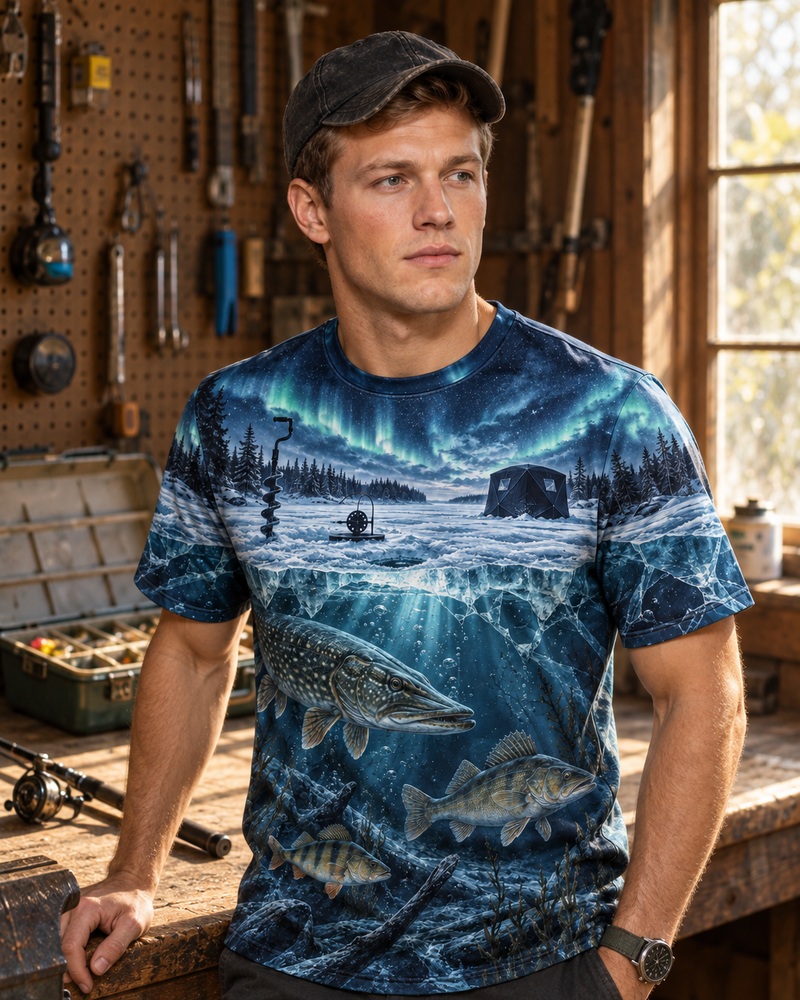 Ice Aurora performance tee