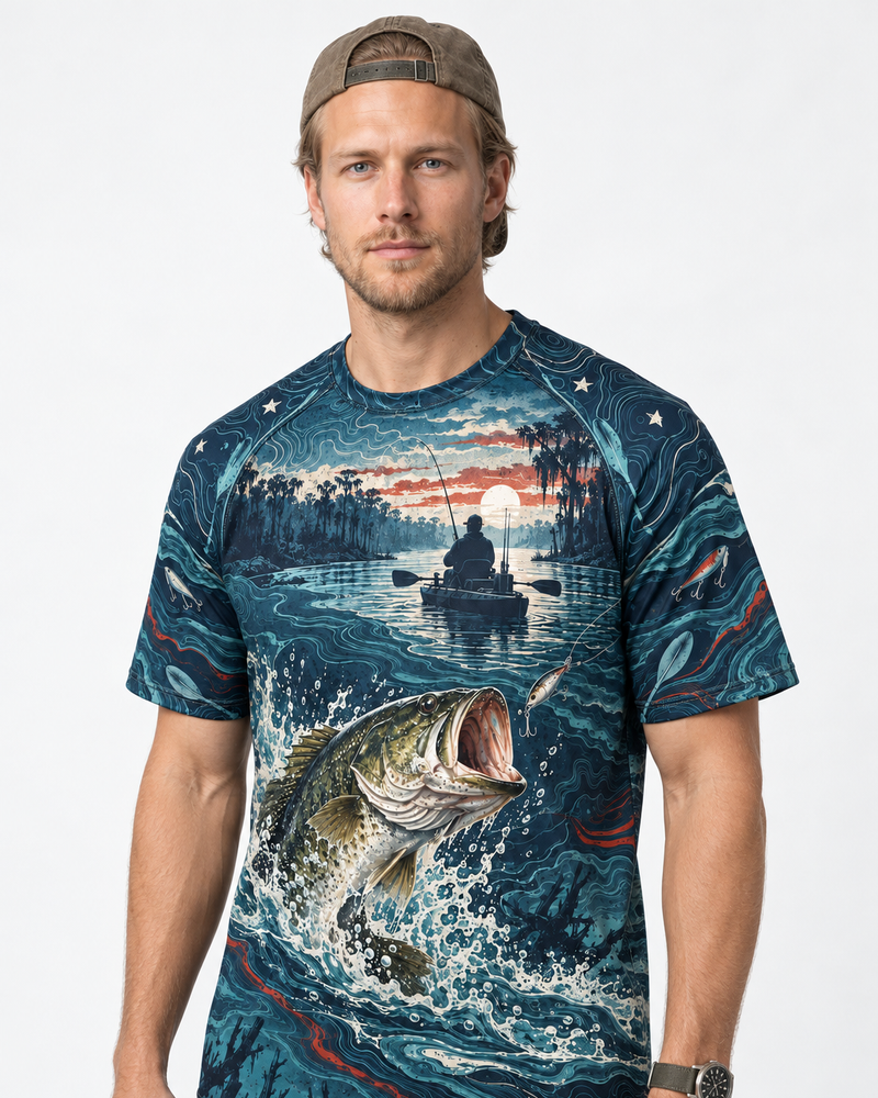 Kayak Bayou performance tee