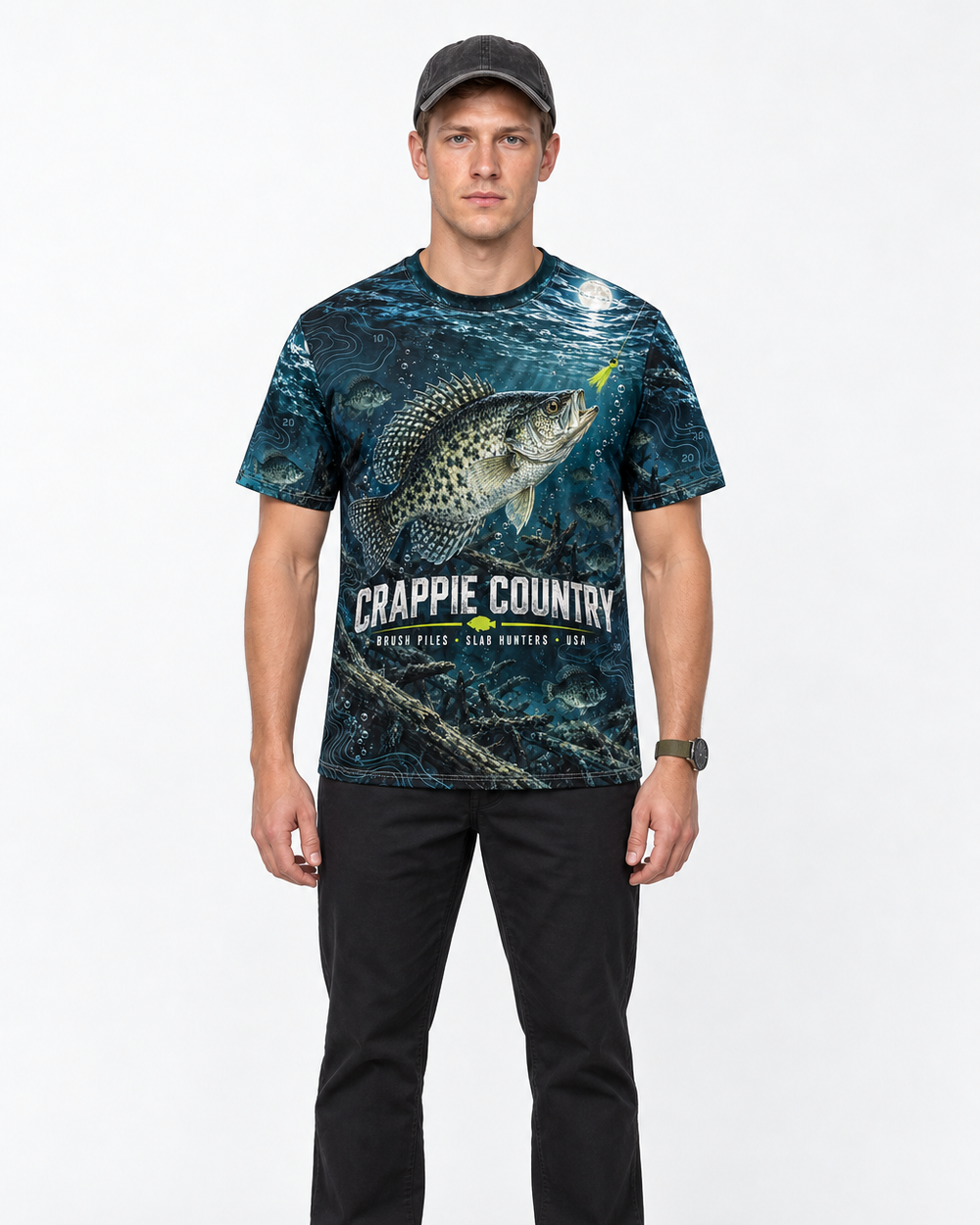Crappie Country performance tee