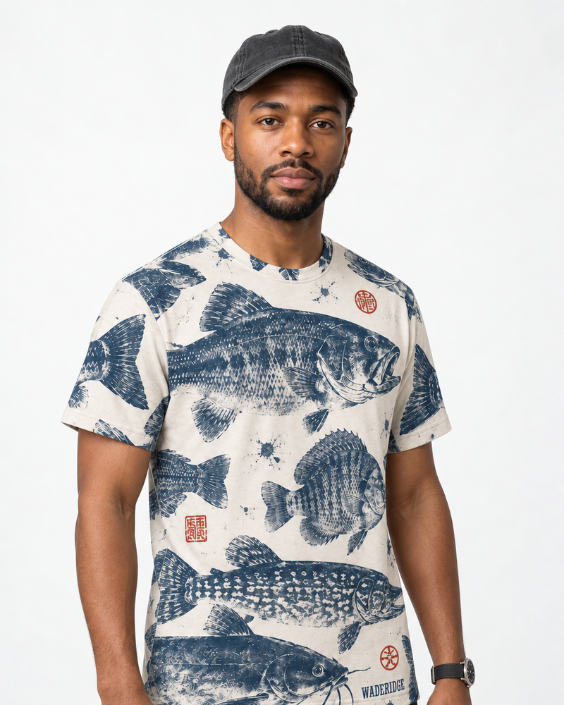 Gyotaku performance tee