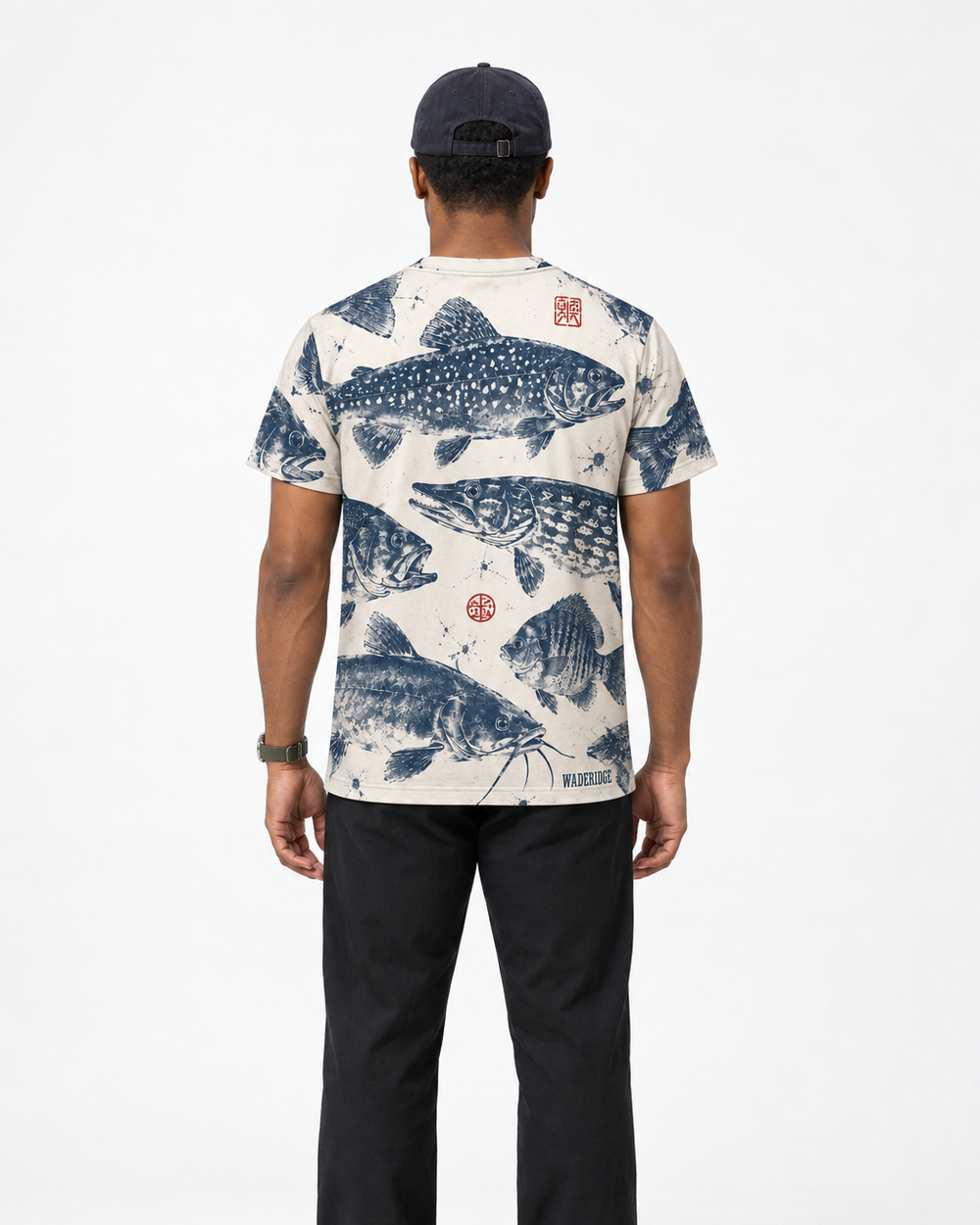 Gyotaku performance tee