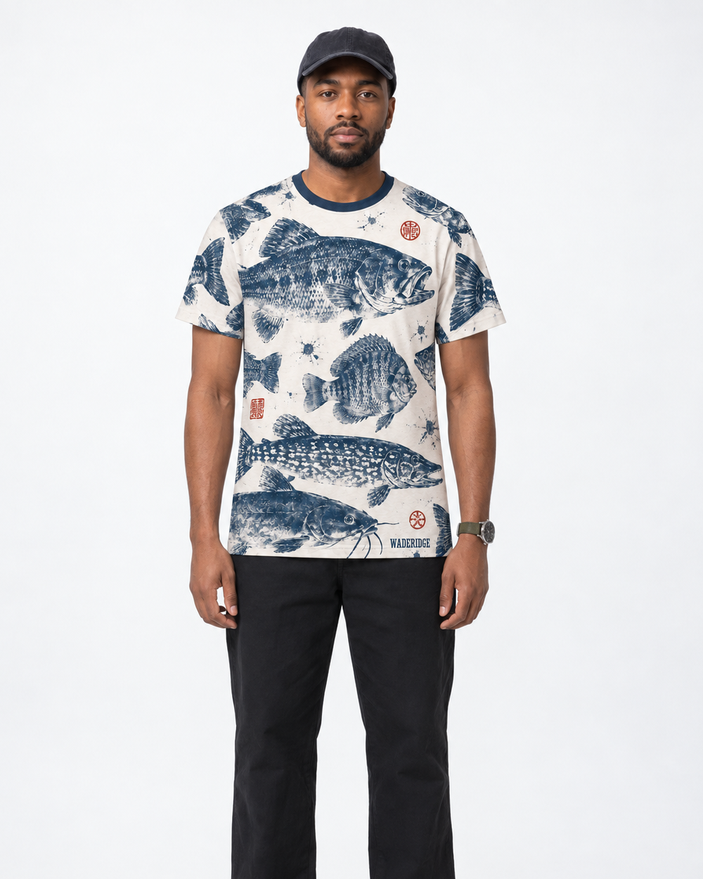 Gyotaku performance tee