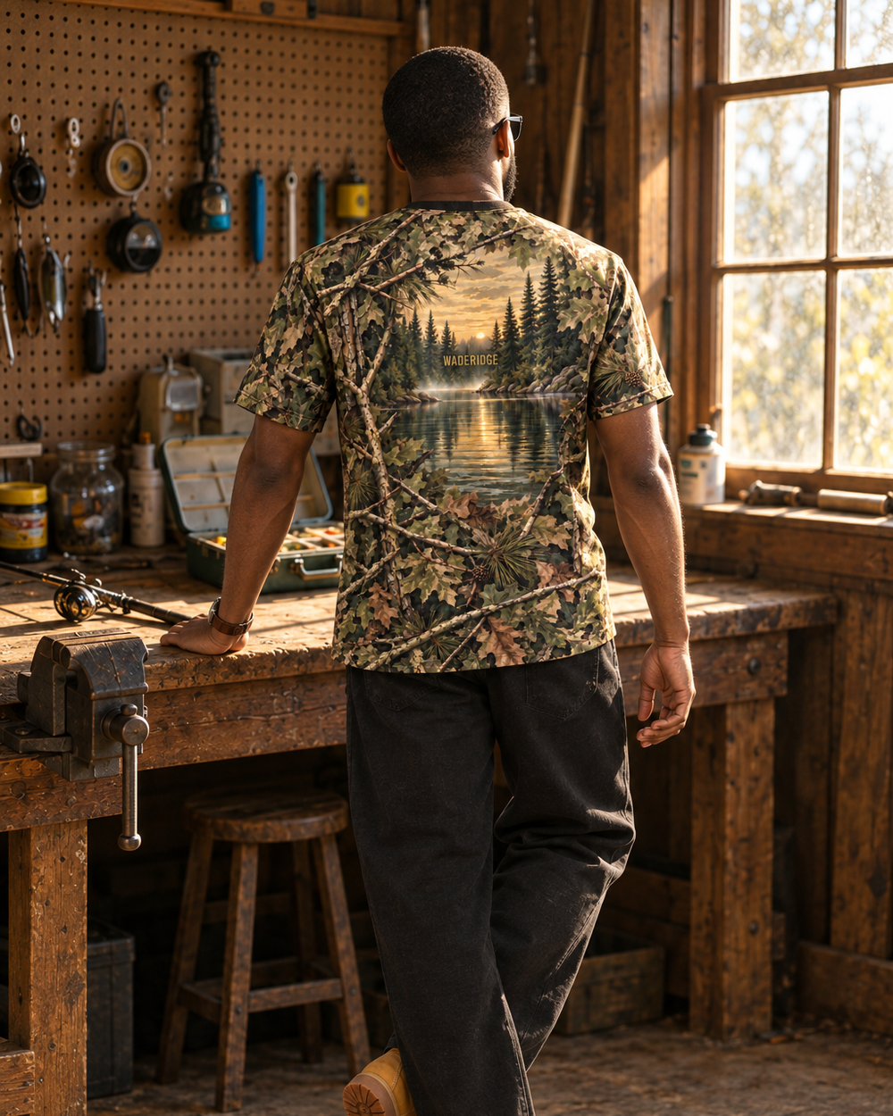 Timber Bass performance tee