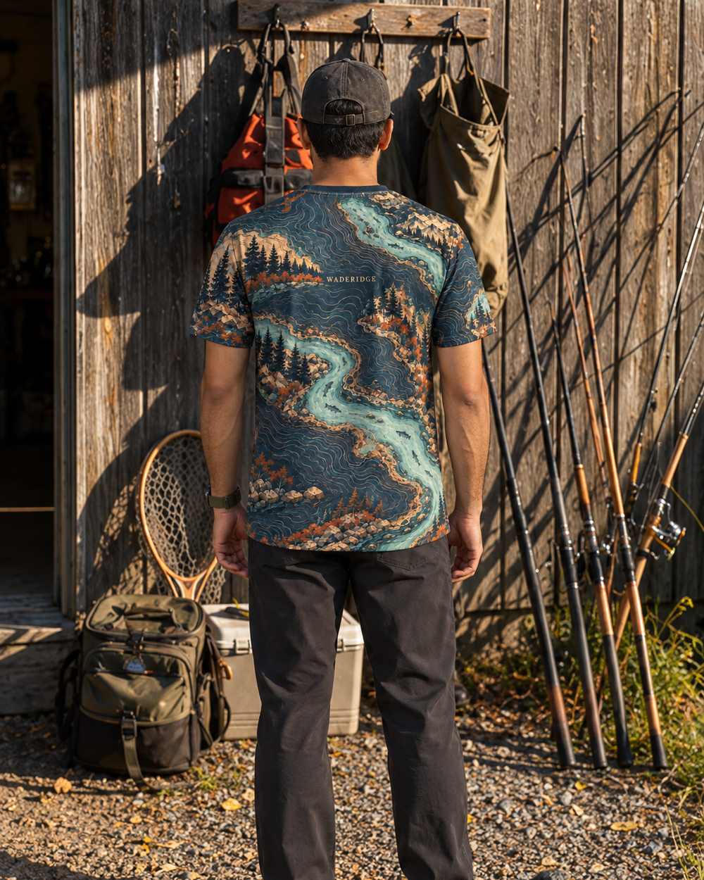 Read the Water performance tee