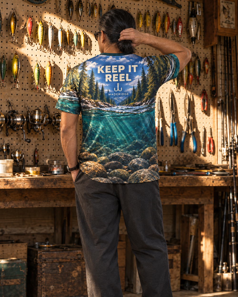 Keep It Reel performance tee