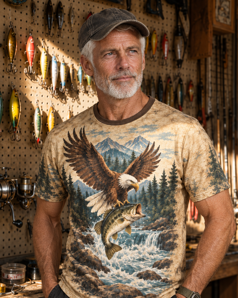 Eagle River performance tee