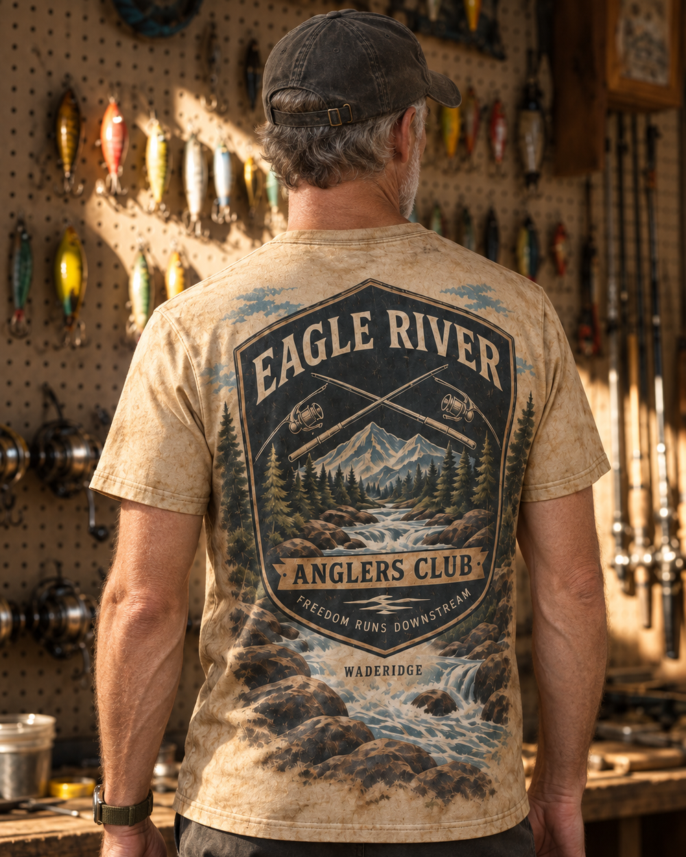 Eagle River performance tee