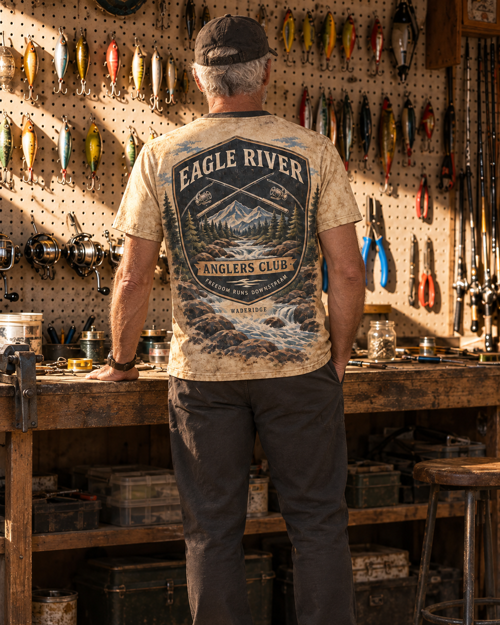 Eagle River performance tee
