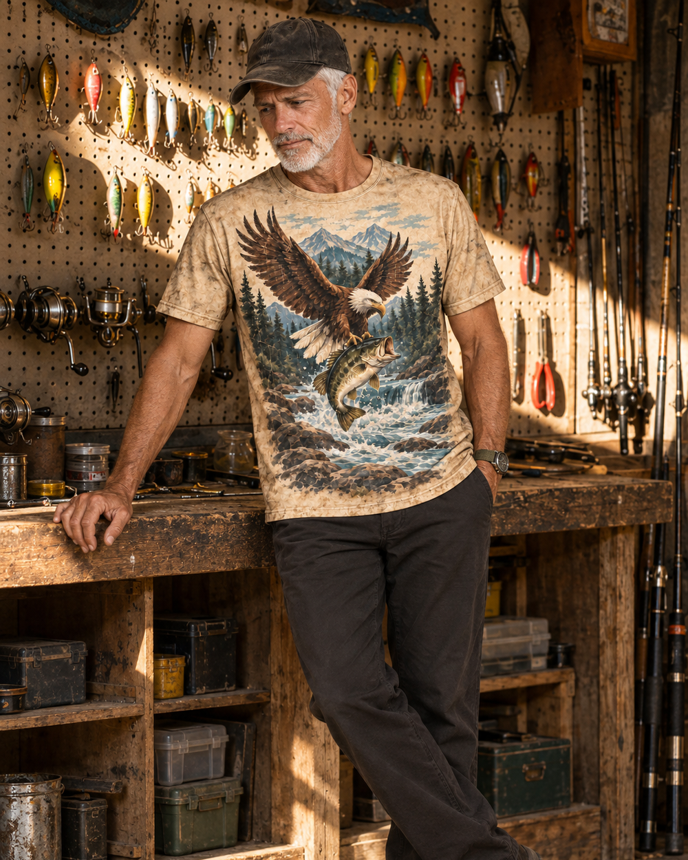Eagle River performance tee