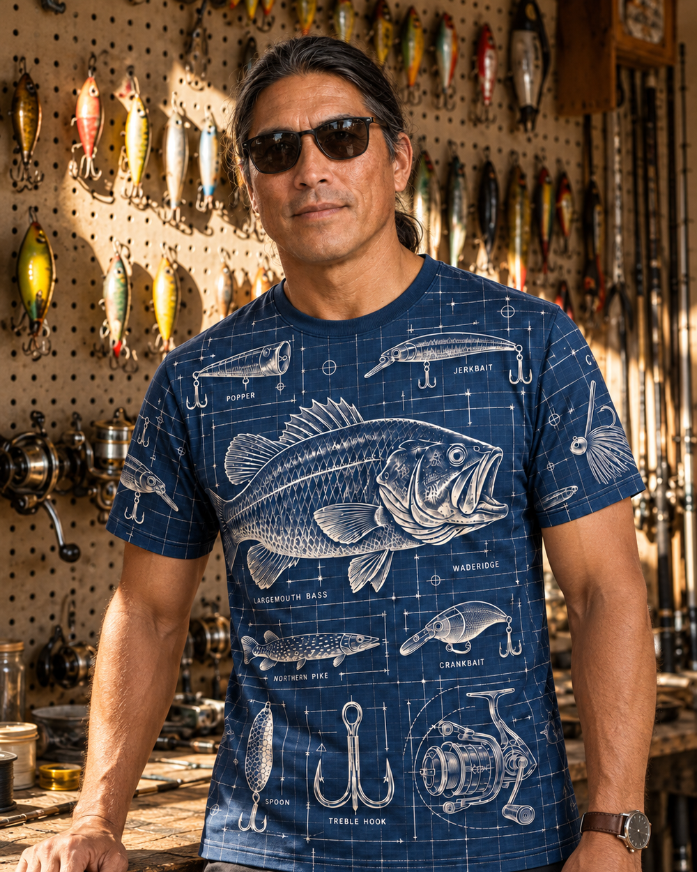 Tackle Blueprint performance tee