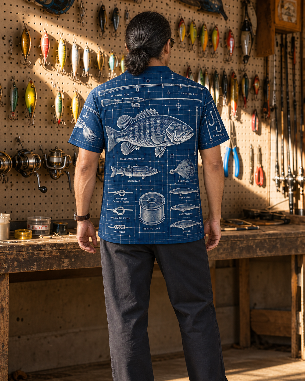 Tackle Blueprint performance tee
