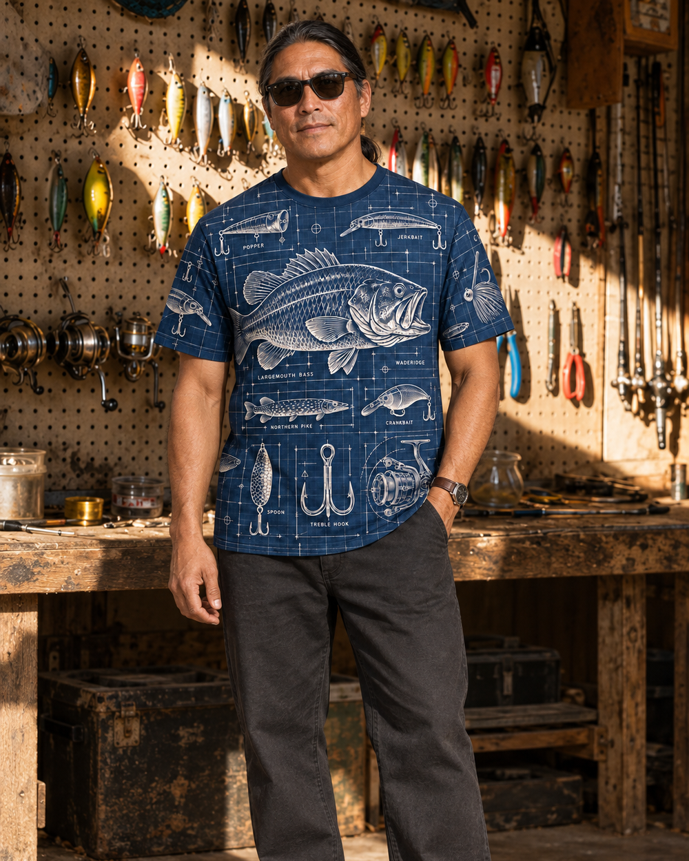Tackle Blueprint performance tee