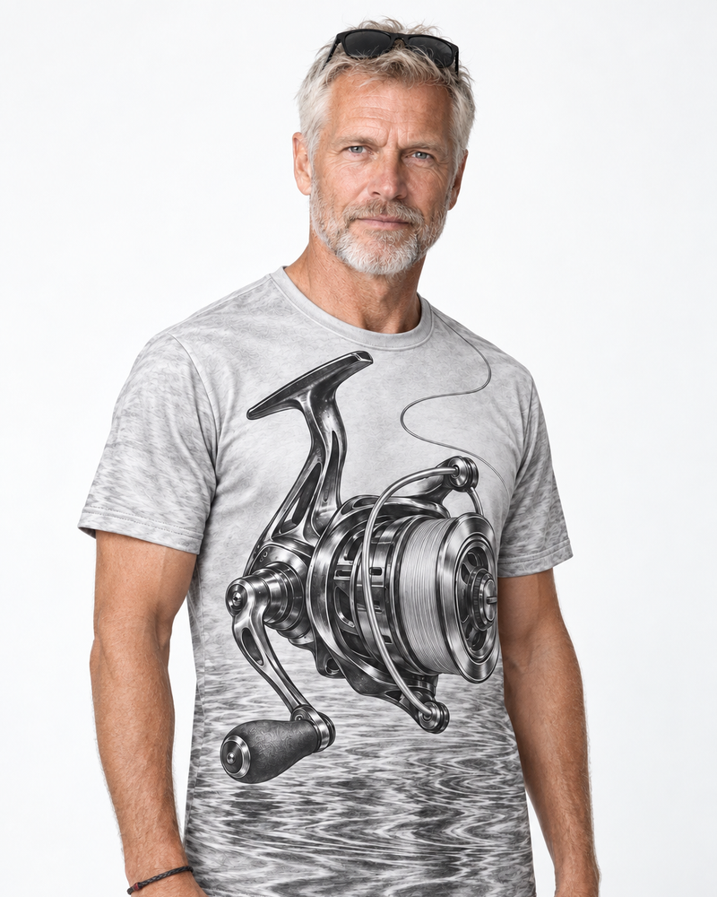 Reel Deep performance tee