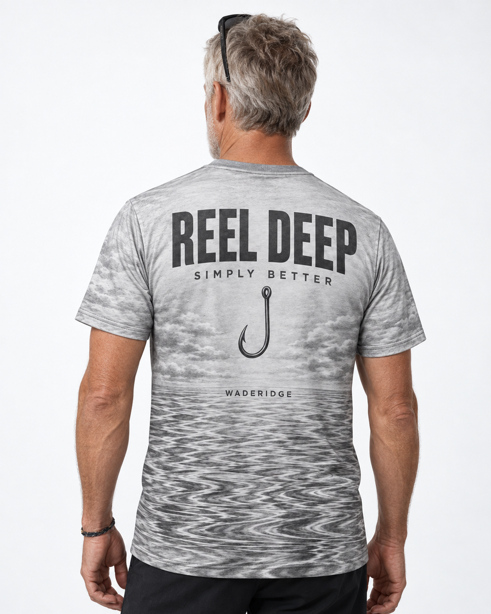 Reel Deep performance tee