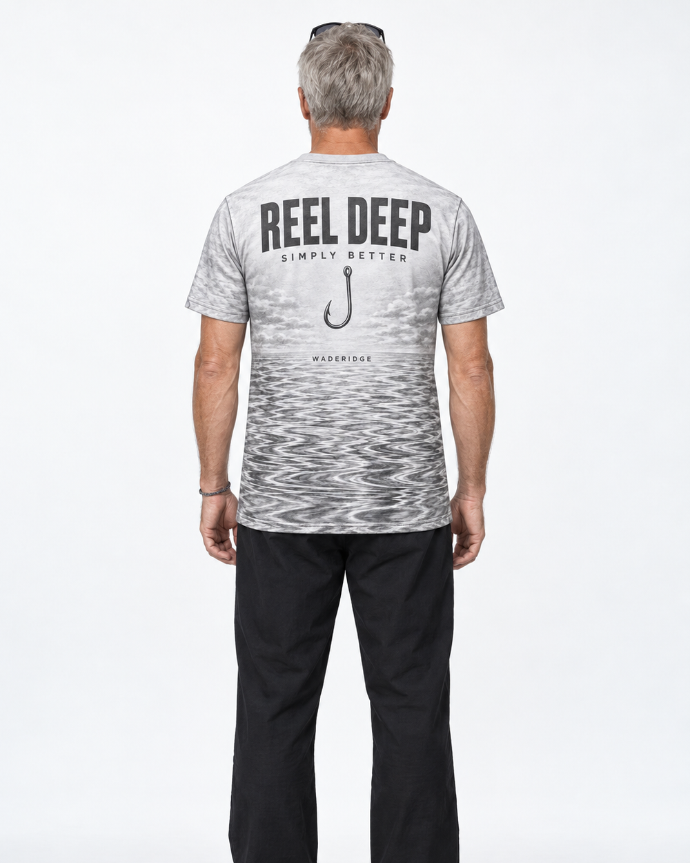 Reel Deep performance tee