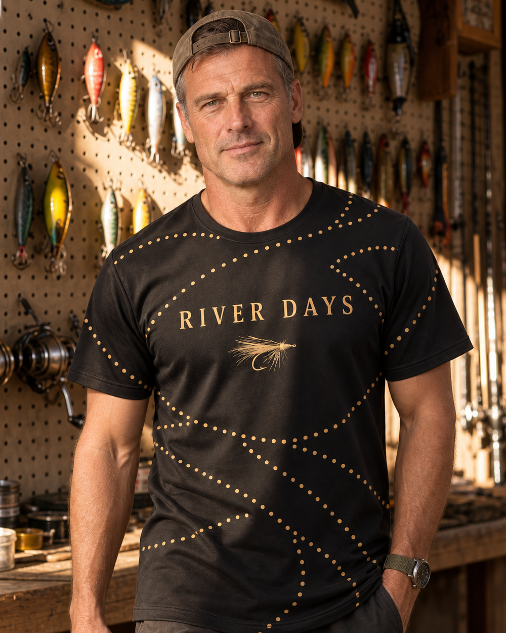 River Days performance tee