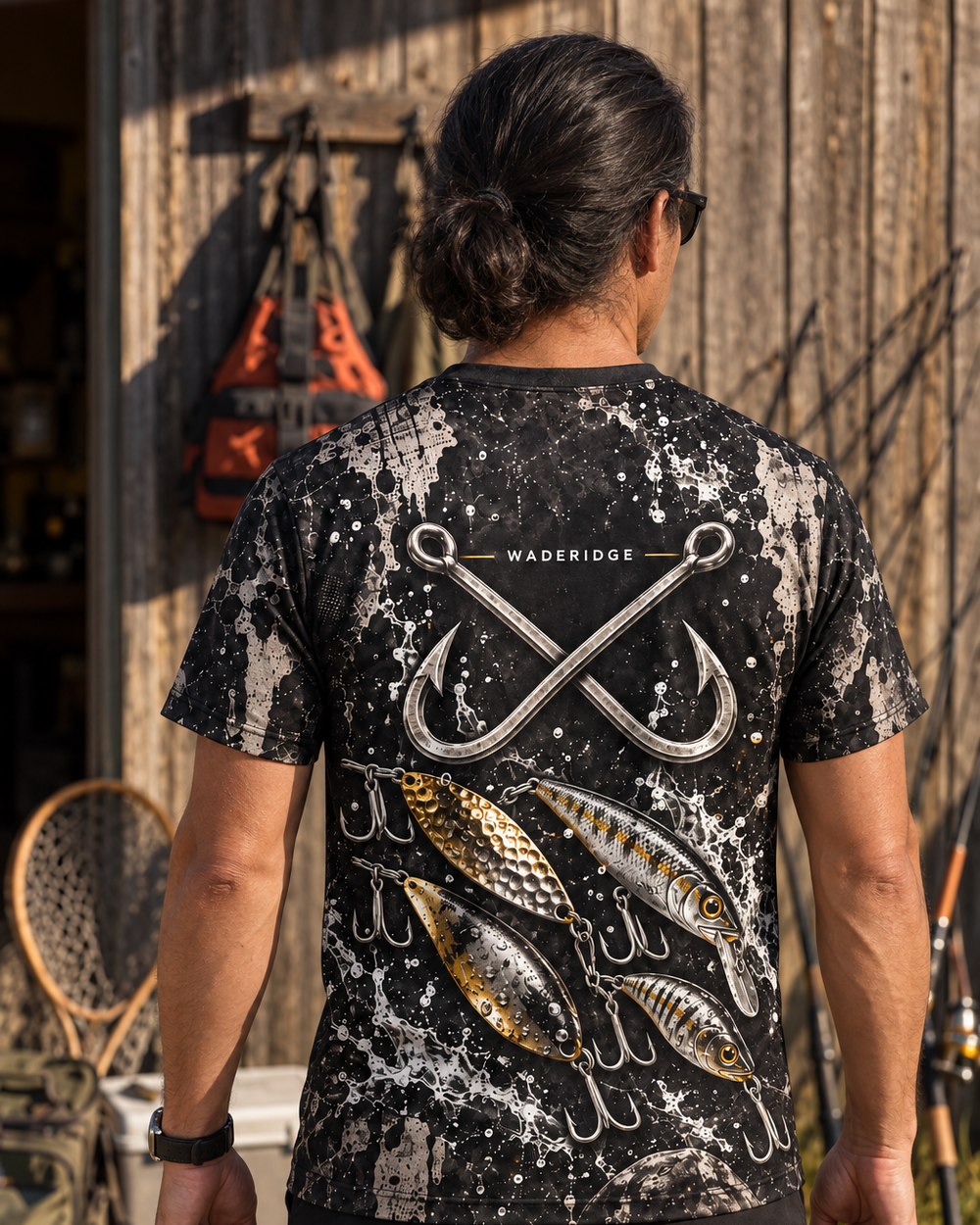 Reel Therapy performance tee