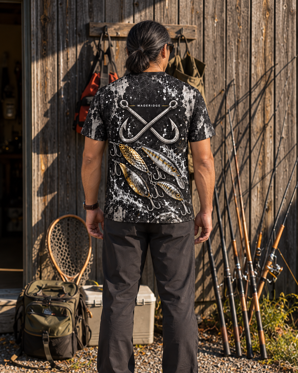 Reel Therapy performance tee