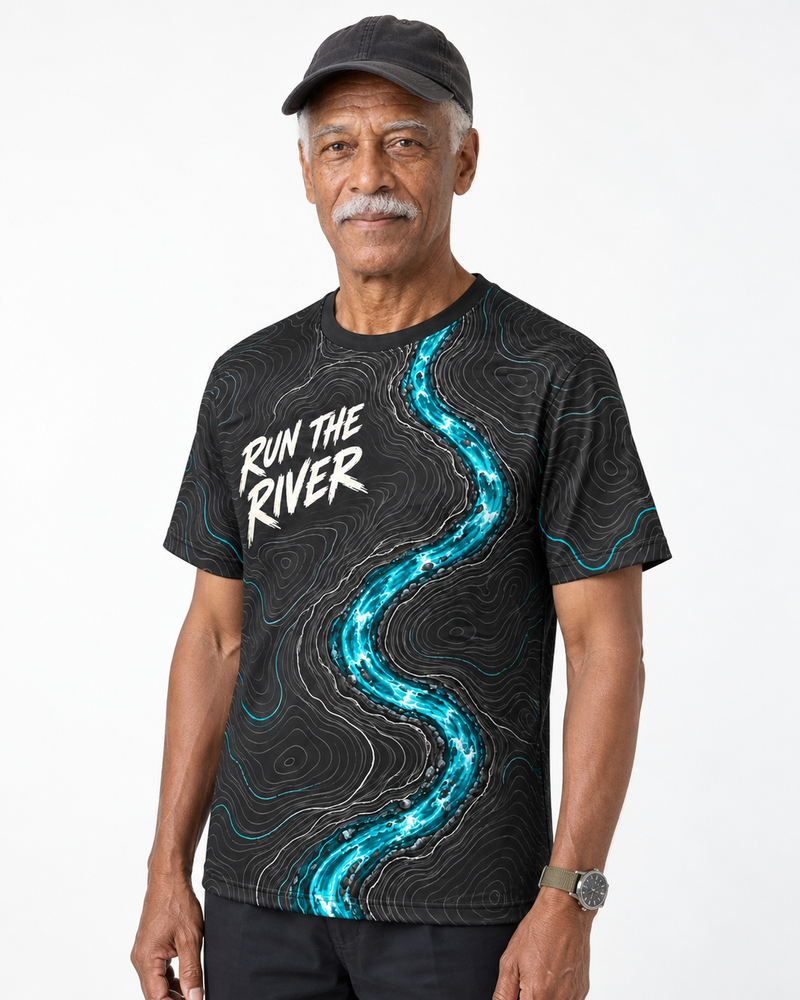 Run the River performance tee