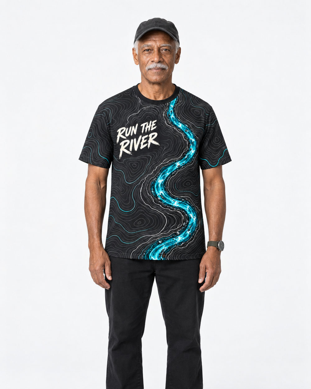 Run the River performance tee