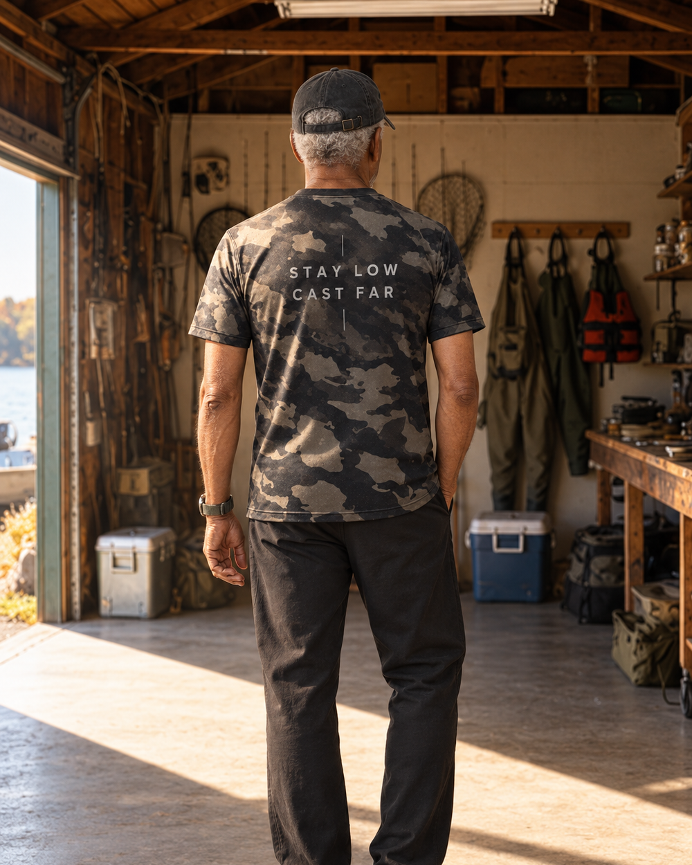 Stay Low performance tee