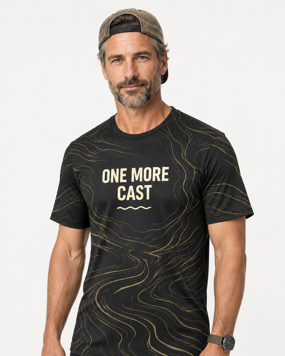 One More Cast performance tee