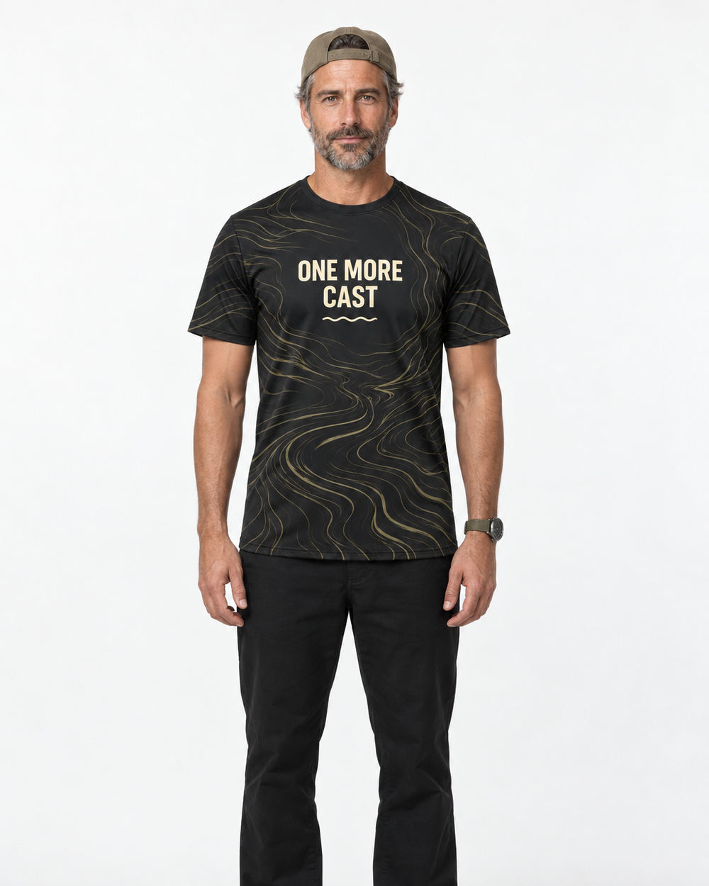 One More Cast performance tee