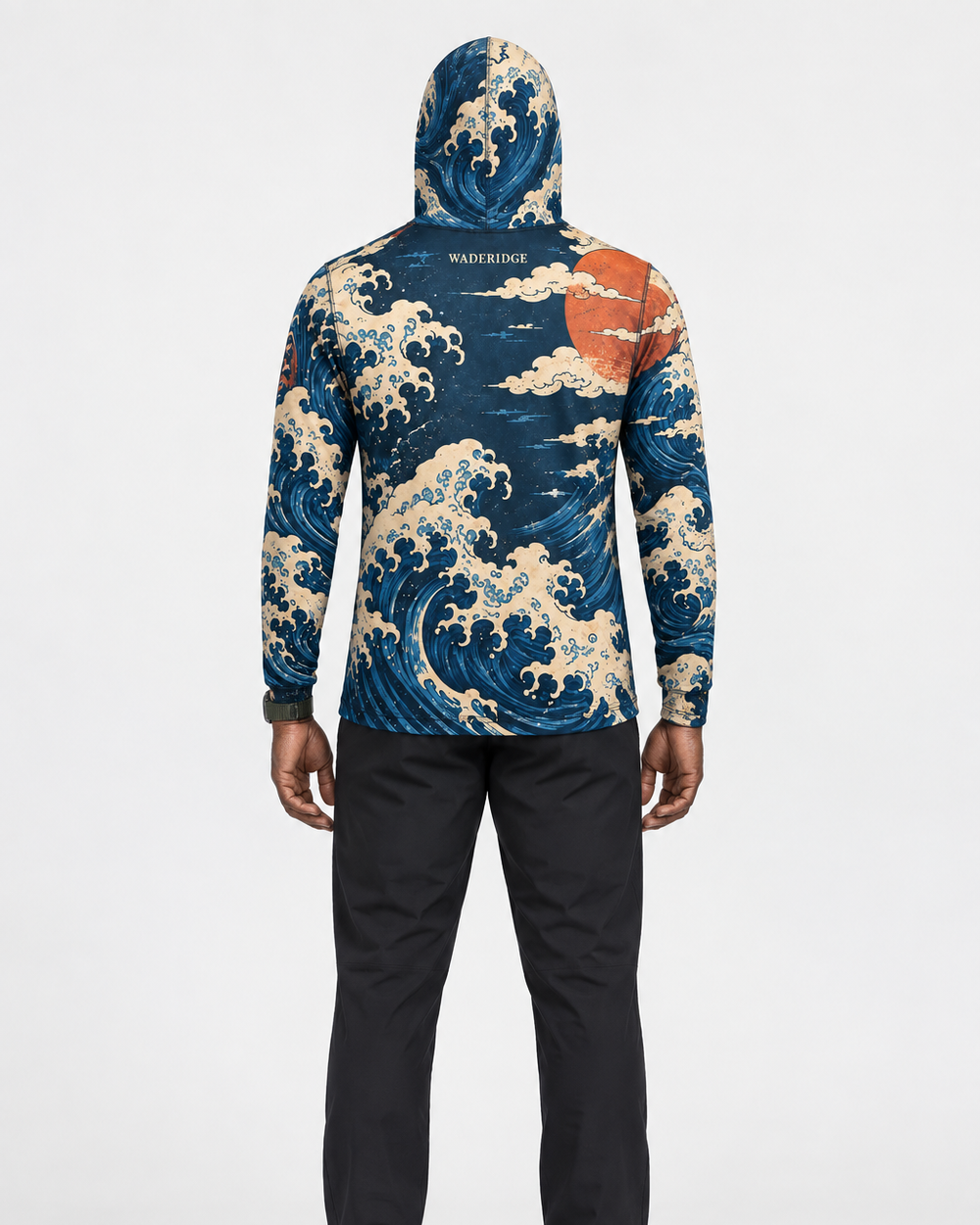 Great Wave gaiter hoodie